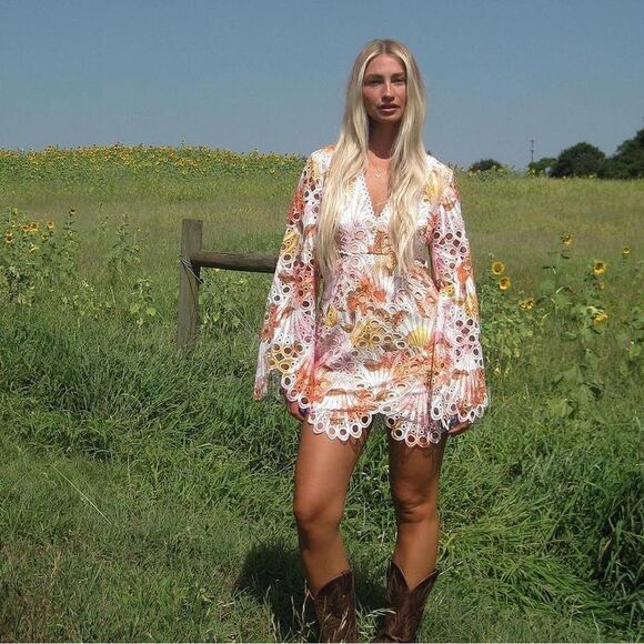 Free People Elliatt Myrtle Dress/size S - Picture 4 of 15